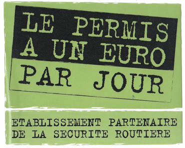 Permis à 1 euro par jour